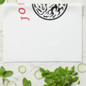 Serviette de cuisine Mah Jongg Joker (Plié)