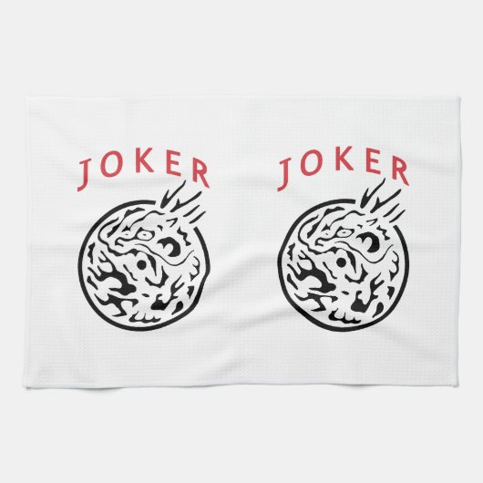 Serviette de cuisine Mah Jongg Jokers (Horizontal)
