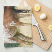 Serviette de cuisine Mama Cheval Nourrir son bébé (Quart Plié)