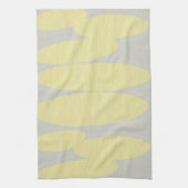 Serviette de cuisine marron et jaune clair (Vertical)