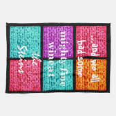 Serviette de cuisine Matzahs couleur passover (Horizontal)