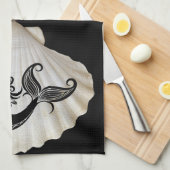 Serviette de cuisine Mermaid (Quart Plié)