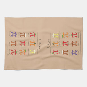 Serviette de cuisine mignonne de cuisson de tarte