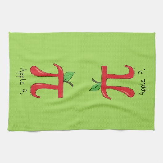Serviette de cuisine mignonne de cuisson de tarte (Horizontal)