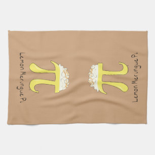 Serviette de cuisine mignonne de maths de la