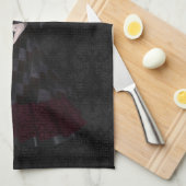 Serviette de cuisine mignonne et déplaisante de (Quart Plié)