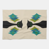 Serviette de cuisine moderne de la moitié du (Horizontal)