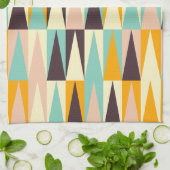 Serviette de cuisine moderne du milieu du siècle (Plié)