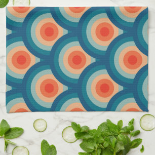 Serviette de cuisine moderne du milieu du siècle