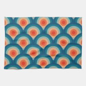 Serviette de cuisine moderne du milieu du siècle (Horizontal)