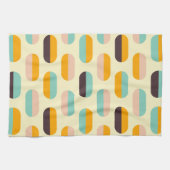 Serviette de cuisine moderne du milieu du siècle (Horizontal)