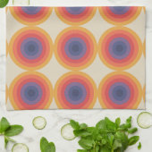 Serviette de cuisine moderne du milieu du siècle (Plié)