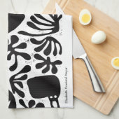 Serviette de cuisine moderniste de lapin (Quart Plié)