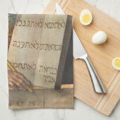 Serviette de cuisine "Moïse et les Dix Commandemen (Quart Plié)
