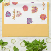 Serviette de cuisine MoJo américaine en framboises (Plié)
