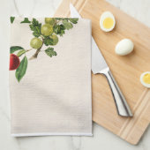 serviette de cuisine monogramme sur mesure design (Quart Plié)
