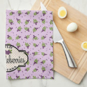 Serviette de cuisine Montana Huckleberry (Quart Plié)