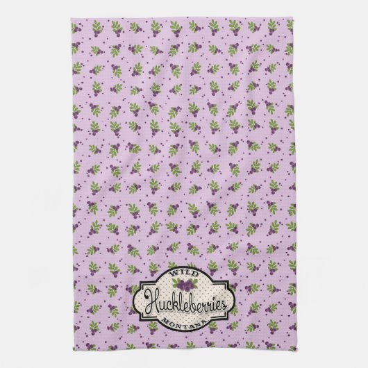 Serviette de cuisine Montana Huckleberry (Vertical)