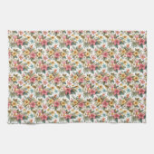 Serviette de cuisine Motif à fleurs tropicales (Horizontal)