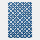 Serviette de cuisine Motif bleu (Vertical)