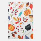 Serviette de cuisine Motif d'automne (Vertical)