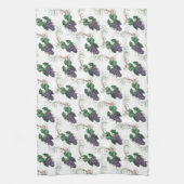 Serviette de cuisine motif de raisin (Vertical)