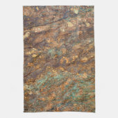 Serviette de cuisine Motif en pierre de granit (Vertical)