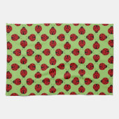 Serviette de cuisine Motif Ladybugs (Horizontal)