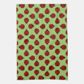 Serviette de cuisine Motif Ladybugs (Vertical)