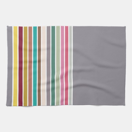 Serviette de cuisine Motif rétro (Horizontal)