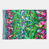 Serviette de cuisine murale en graffiti de Winnipe (Horizontal)