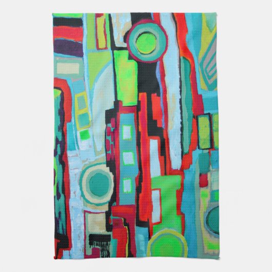 Serviette de cuisine New Orleans Street (Vertical)