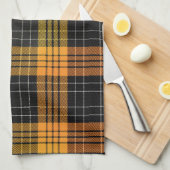 Serviette de cuisine Noir Orange Chute Halloween P (Quart Plié)