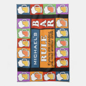 Serviette de cuisine NOMMÉE FAITE SUR COMMANDE (Vertical)