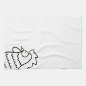 Serviette de cuisine Nosey Rooster (Horizontal)