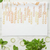 Serviette de cuisine nostalgique de porcelet (Plié)