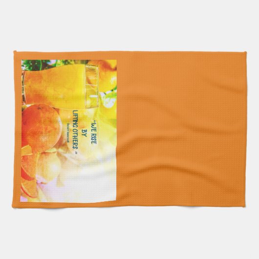 Serviette de cuisine "Nous nous levons en levant l (Horizontal)