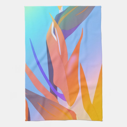 Serviette de cuisine Oiseau du Paradis (Vertical)