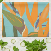 Serviette de cuisine Oiseau du Paradis (Plié)