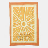 Serviette de cuisine "Orange" (Vertical)
