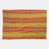 Serviette de cuisine - Orange afghan (Horizontal)