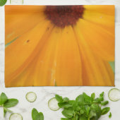 Serviette de cuisine Orange Rain Daisy (Plié)