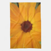 Serviette de cuisine Orange Rain Daisy (Vertical)
