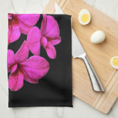 Serviette de cuisine - orchidée de Cooktown (Quart Plié)