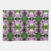 Serviette de cuisine Orchidées violettes (Horizontal)