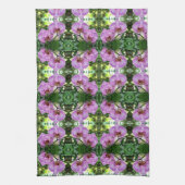 Serviette de cuisine Orchidées violettes (Vertical)