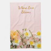 Serviette de cuisine Où l'amour fleurit | Romance (Vertical)