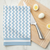 Serviette de cuisine ou serviette de thé Chevrons (Quart Plié)
