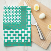 Serviette de cuisine ou serviette de thé Emerald G (Quart Plié)
