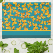 Serviette de cuisine ou serviette de thé, Papillon (Plié)